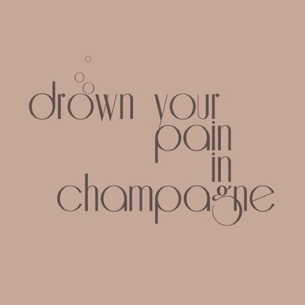 but first, champagne. Art - framed message. - Picture 9 of 16
